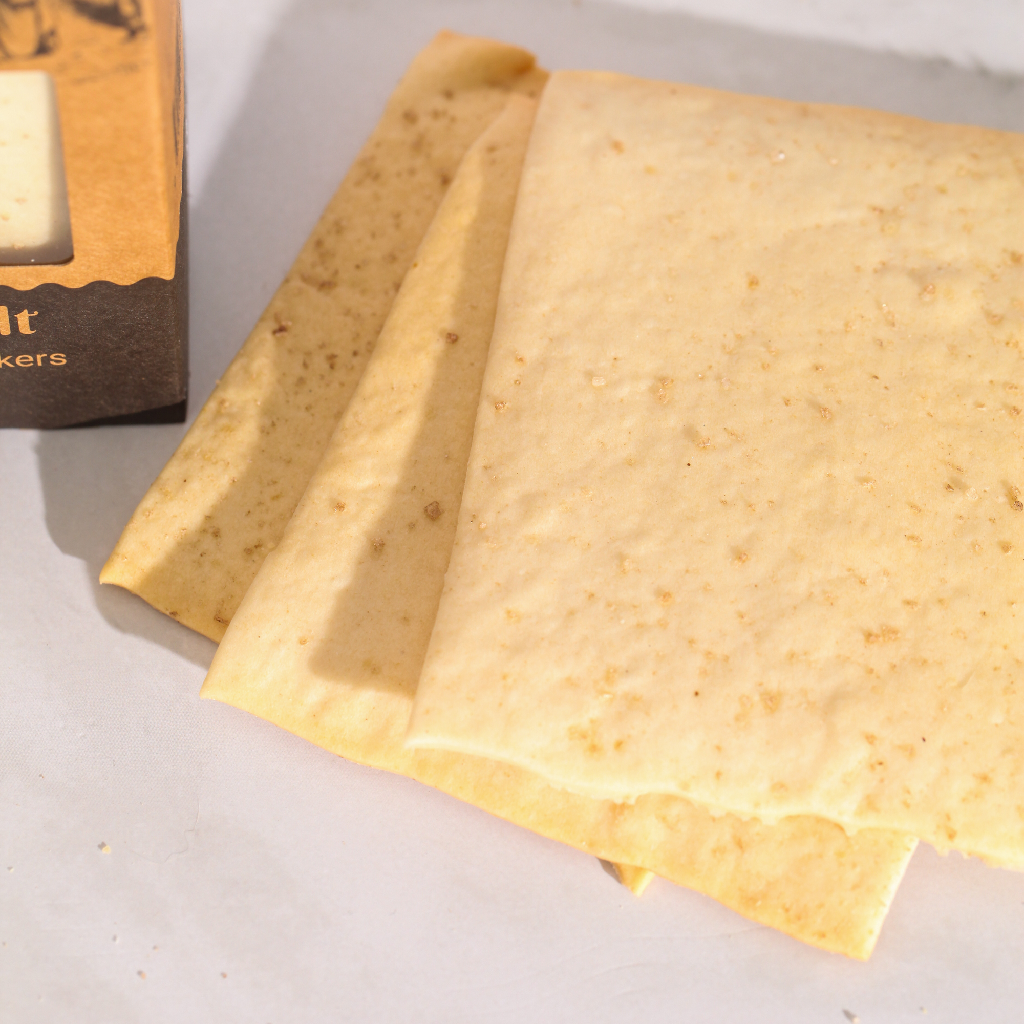 Smokey Sea Salt Sourdough Cracker - Silver Tongue